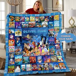 personalized disney movies sherpa blanket disney fleece blanket walt disney characters christmas gifts disney christm