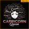 CPB28102306-Black Women PNG Capricorn Queen PNG January Birthday PNG.png