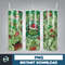 3D Inflated Christmas Tumbler Wrap Design Download PNG, 20 Oz Digital Tumbler Wrap PNG Instant Download (8).jpg