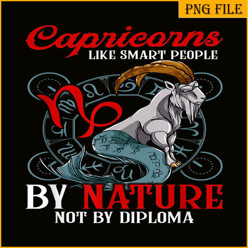 CPB28102343-Capricorn Wise Goat PNG Astrology Art PNG Horoscope Lovers Gift PNG.png