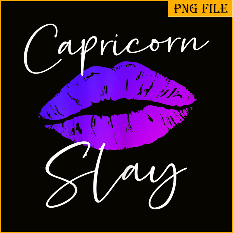CPB28102378-Capricorn Slay Lips PNG Sexy Capricorn PNG Zodiac Sign PNG.png