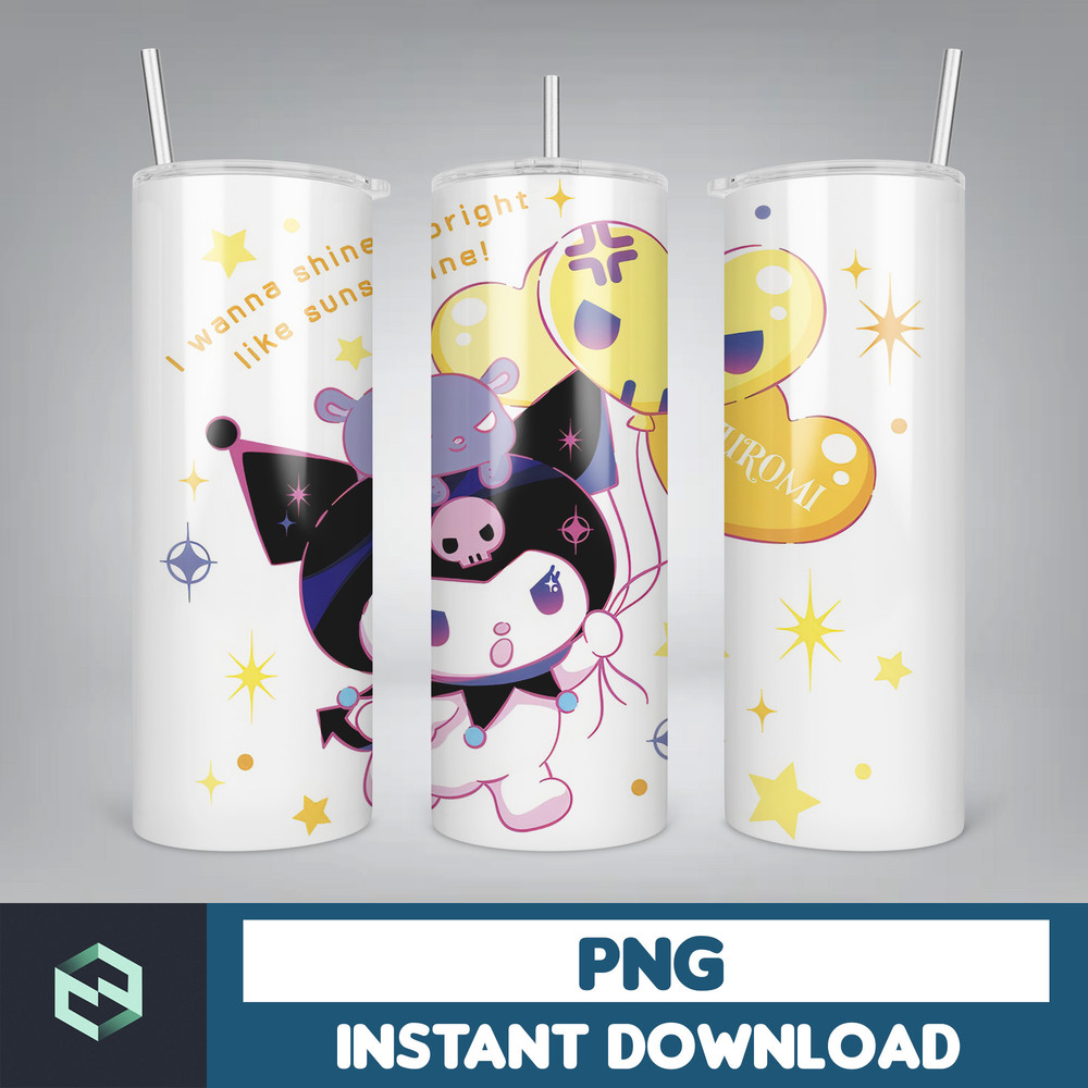 Kitty Coffee Tumbler, Cartoon Tumbler, Tumbler Wrap, Spring Flower Pink Cat PNG, 20oz Straight Skinny Wrap, Full Tumbler Wrap (26).jpg