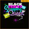 QUE031123106-Black Friday Shopping Queen PNG, Friday Sale PNG, Queen Shopping PNG.png
