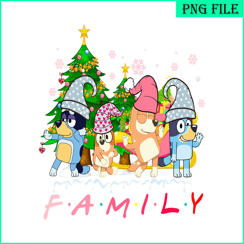 CRM13112305-Bluey Character PNG, Santa Claus Bluey PNG, Christmas Night PNG.png