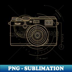 Vintage Retro Photo Camera Photographer Blueprint - Stylish Sublimation Digital Download - Add a Festive Touch to Every Day