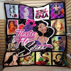 selena quintanilla quilt blanket, selena quintanilla blanket, bedding blanket, quilt blanket, custom quilt blanket, flee
