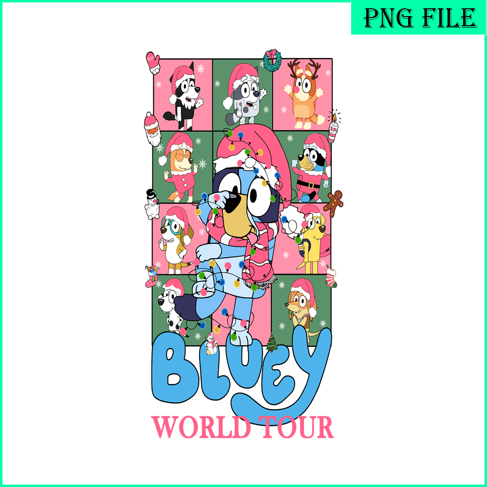 CRM13112312-Bluey World Tour PNG, Bluey And Friends PNG, Bluey In Christmas PNg.png