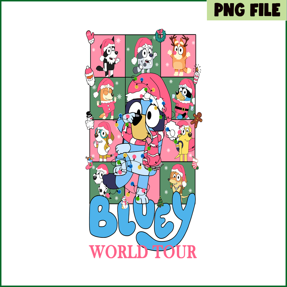 CRM13112312-Bluey World Tour PNG, Bluey And Friends PNG, Bluey In Christmas PNg.png
