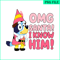 CRM13112323-Bluey Know Santa PNG, Merry Christmas PNG, Bluey Costume PNG.png