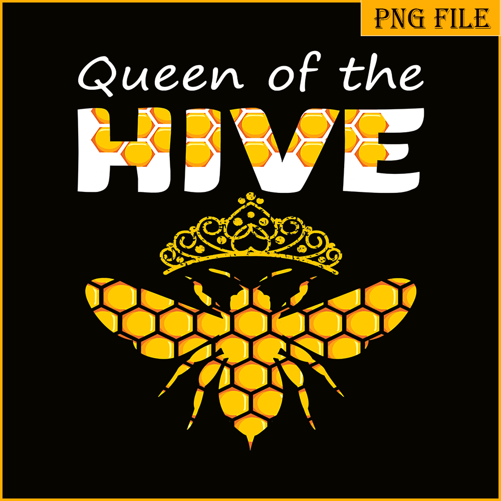 QUE03112347-Queens Of the Hive PNG, Bee Lovers PNG, Bee Queens PNG.png