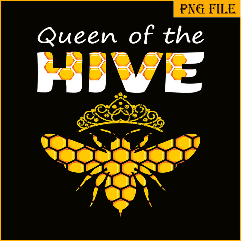 QUE03112347-Queens Of the Hive PNG, Bee Lovers PNG, Bee Queens PNG.png
