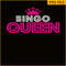 QUE03112355-Bingo Queen Pink PNG, Bingo Balls PNG, Crown Queen PNG.png