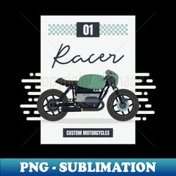 racer products racing moto gp cafe racer - aesthetic sublimation digital file - create with confidence