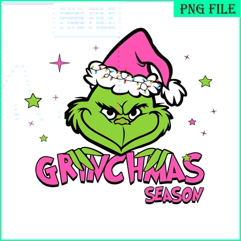 CRM13112373-Grinchmas Season PNG, Christmas Tree PNG, Grinch Era PNG.png