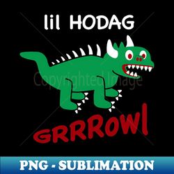 Lil Hodag - Little Hodag Growl Childrens Character - Retro PNG Sublimation Digital Download - Defying the Norms