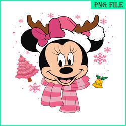 minnie mouse pink christmas svg png dxf eps jpg