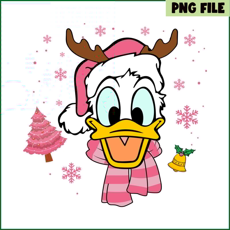 CRM151123102-Donald Pink Christmas SVG PNG DXF EPS JPG.png