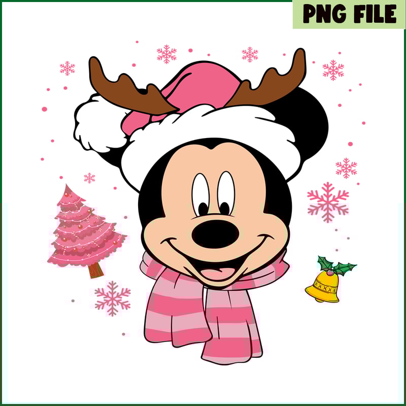 CRM151123104-Mickey Pink Christmas SVG PNG DXF EPS JPG.png