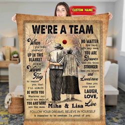 personalized blanket for wife to my wife couple blanket from husband christmas romantic anniversary blanket gift for wif