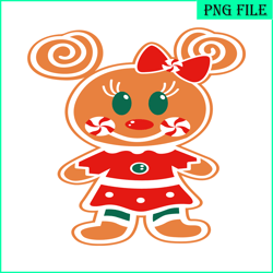 minnie mouse gingerbread svg png dxf eps jpg