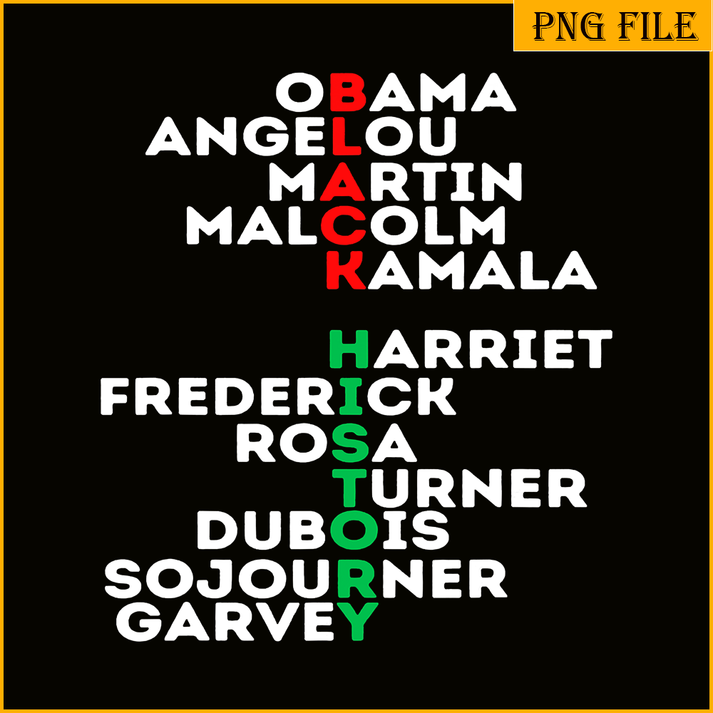 QUE15112327-Black History PNG. Dream Like Leaders PNG, King And Queen PNG.png