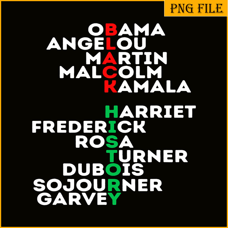 QUE15112327-Black History PNG. Dream Like Leaders PNG, King And Queen PNG.png