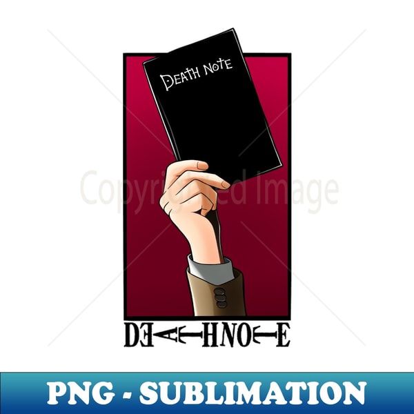 Light Holding Death Note - Exclusive Sublimation Digital Fil | Inspire ...