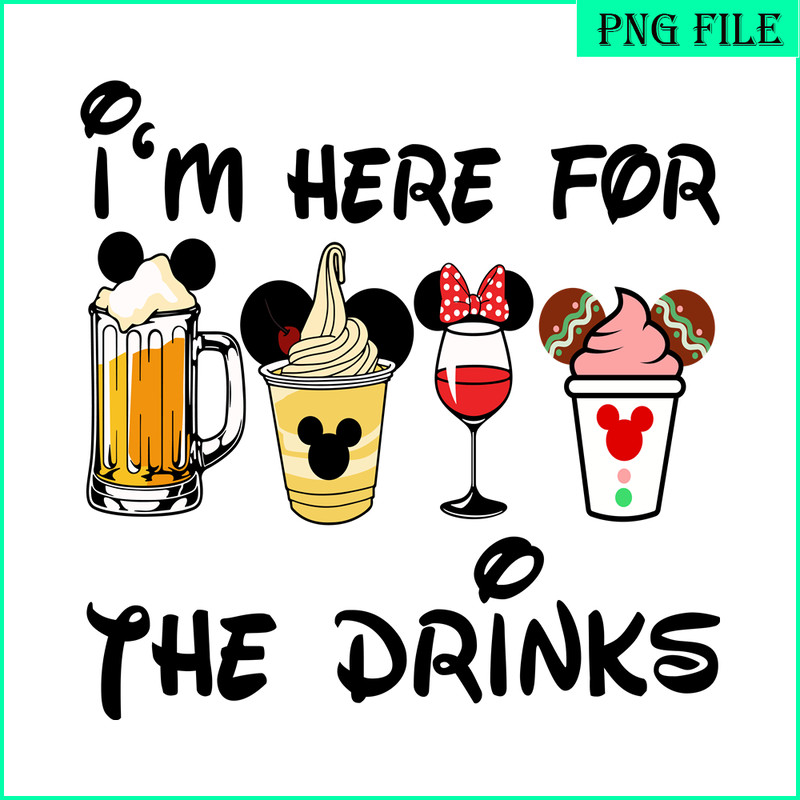 CRM151123150-I'm Here For The Drinks SVG PNG DXF EPS JPG.png