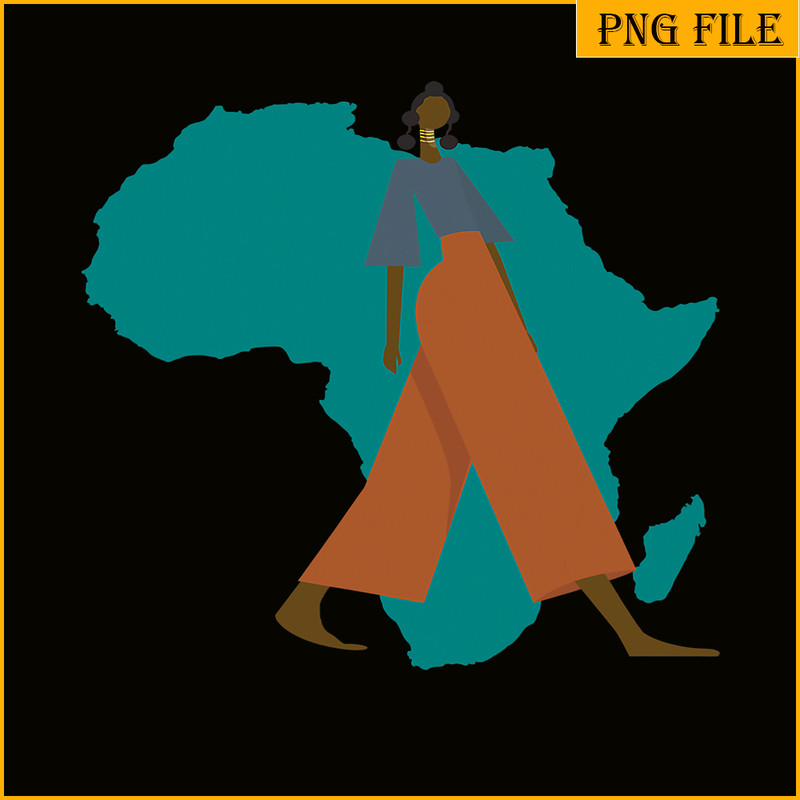 QUE301023129-African Queen Black PNG, Black Women Africa PNG, Strong Woman PNG.png