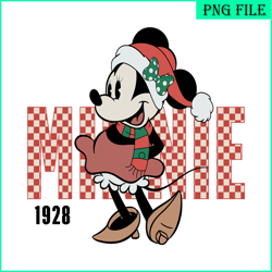 minnie retro christmas svg png dxf eps jpg