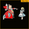 QUE301023144-Alice And the Queen PNG, Alice At Wonderland PNG, Red Queen Yelling PNG.png