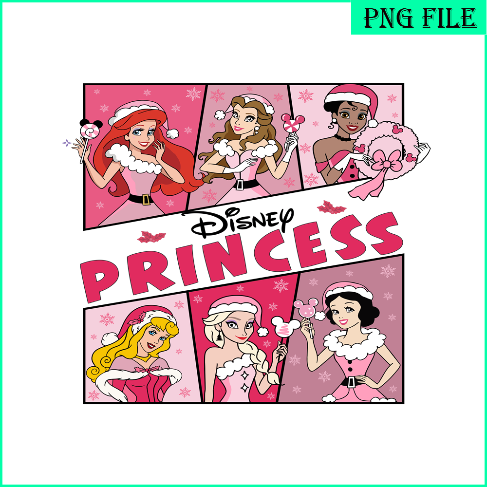 CRM15112371-Disney Princess Merry Xmas PNG.png