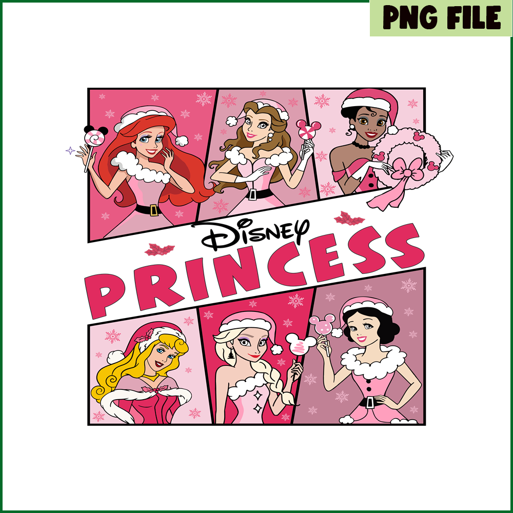 CRM15112371-Disney Princess Merry Xmas PNG.png