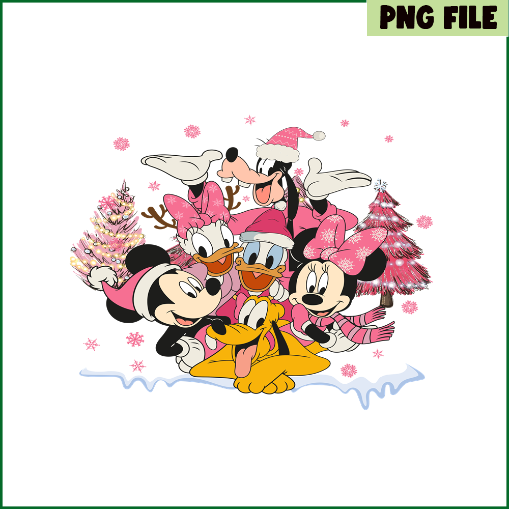 CRM15112377-Mickey and Friends Merry Xmas PNG.png