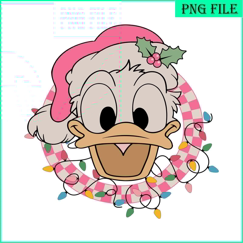 CRM15112390-Donald Pink Christmas SVG PNG DXF EPS JPG.png