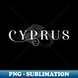 Cyprus  Sea Shell Holiday Lover - Elegant Sublimation PNG Download - Bold & Eye-catching