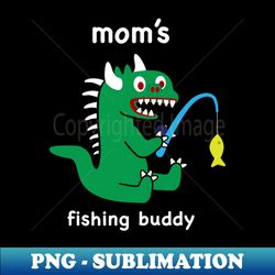 Lil Hodag - Moms Fishing Buddy Childrens Character - Special Edition Sublimation PNG File - Bring Your Designs to Life