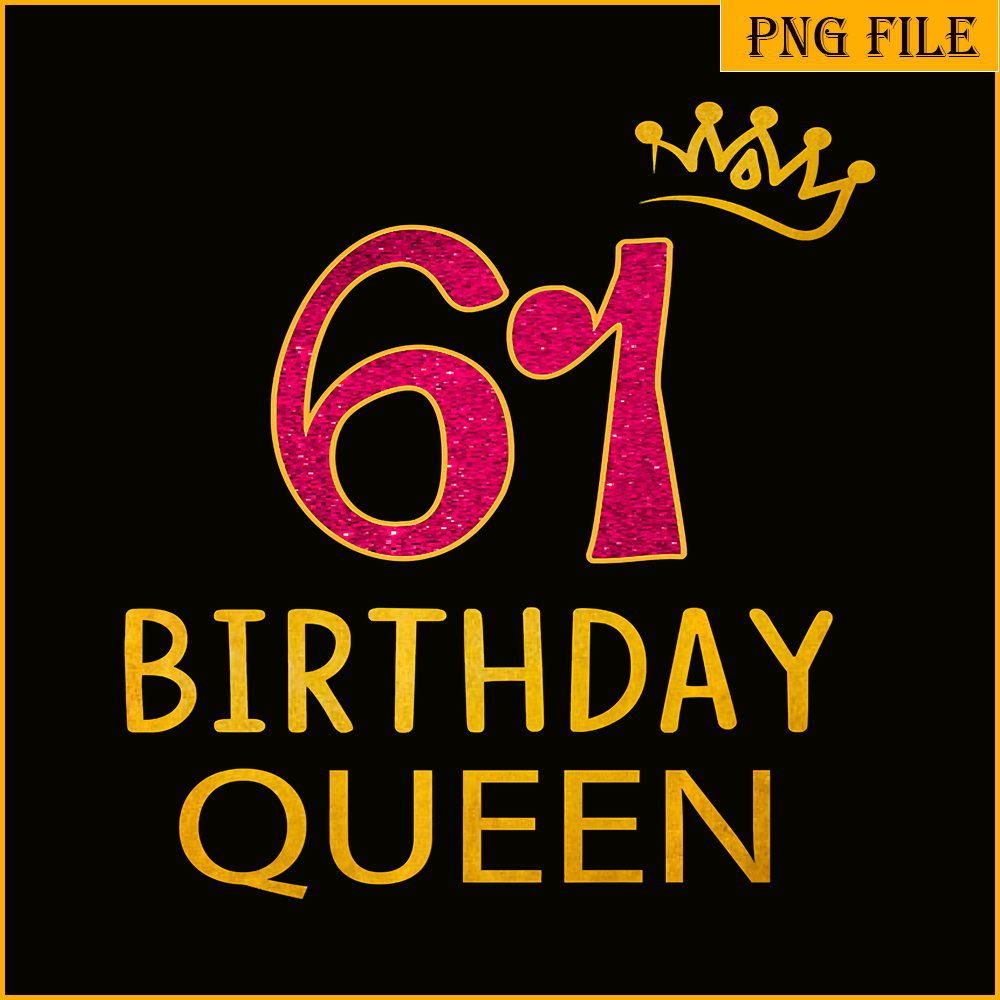 QUE30102375-61 Birthday Queen PNG, Happy Birthday PNG, Birthday Queen PNG.png
