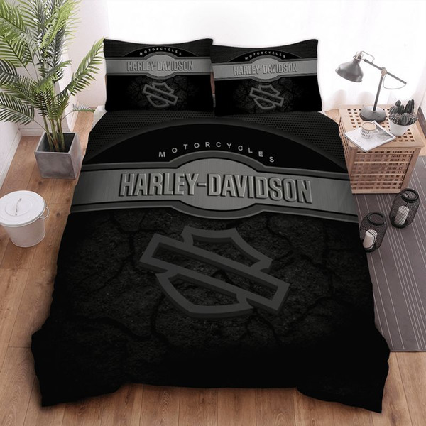 Harley Davidson Bedding Set Cover Design 3D - M101921.jpg
