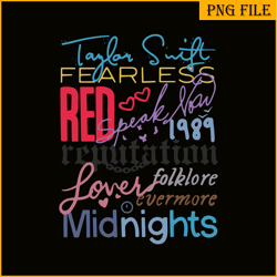 albums of taylor swift svg png dxf pdf eps, taylor swift svg, song of taylor svg