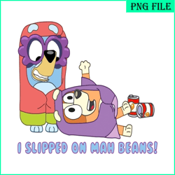 i slipped on mah beans png
