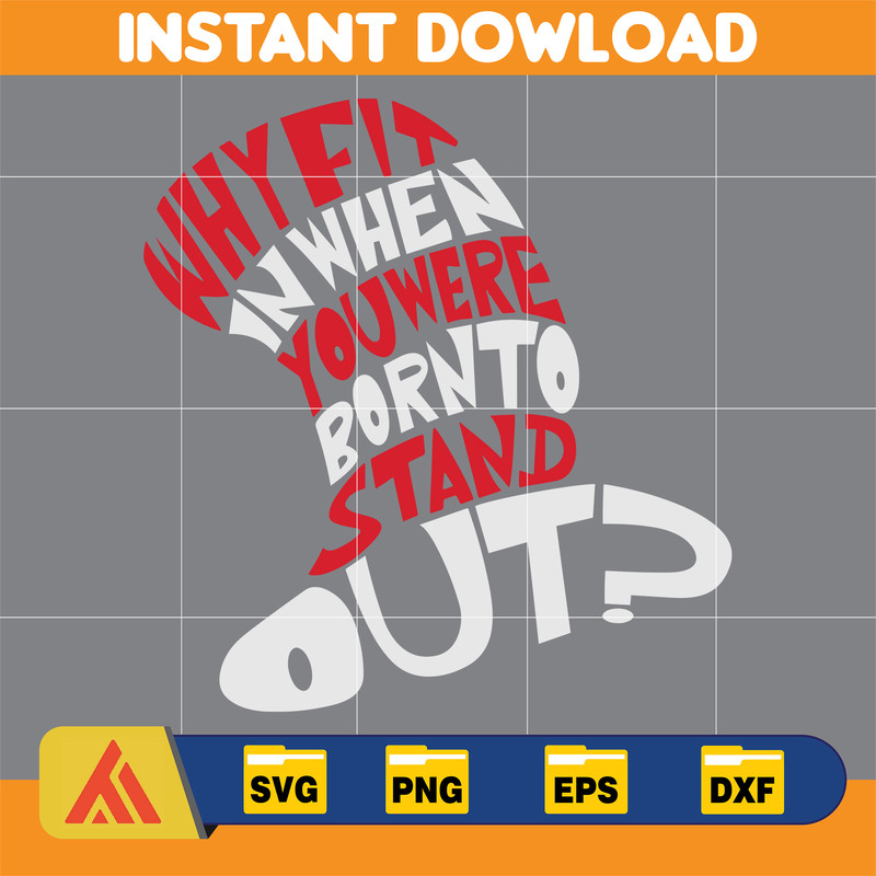 Dr Seuss Svg, Cat In The Hat SVG, Dr Seuss Hat SVG, Green Eggs And Ham Svg, Dr Seuss for Teachers Svg, Cricut, Thing Svg (870).jpg