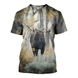moose hunting art t88 hoodie
