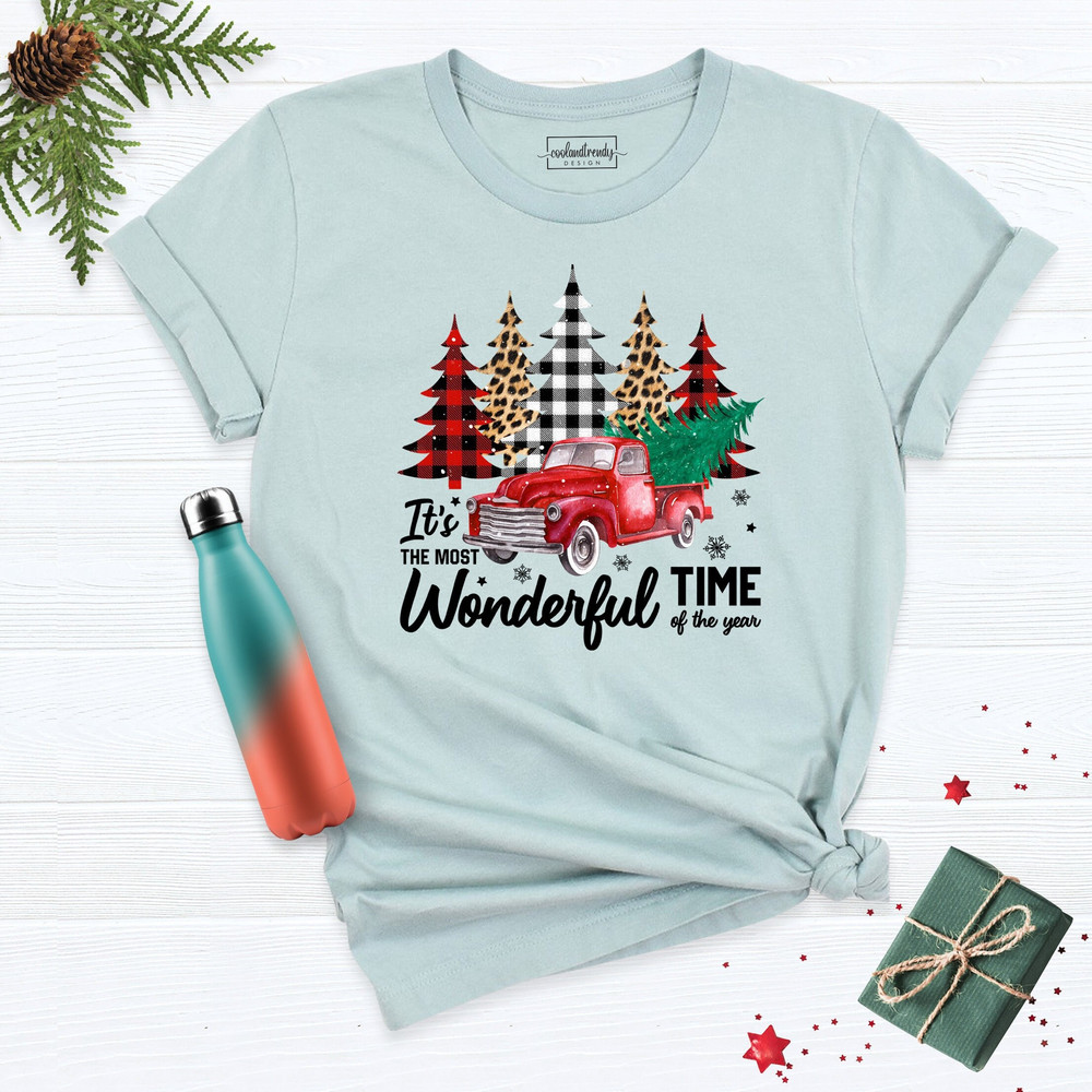 It's The Most Wonderful Shirt, Christmas Shirt, Gift For Christmas, Women's Christmas Shirt, Christmas Time Shirt, Wonderful Time Shirt.jpg
