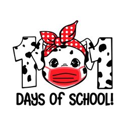 101 days of school dalmatians svg, trending svg, school svg, teachers svg, teacher students svg, dalmatian dog svg, 101