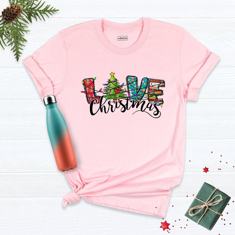 Love Christmas Shirt, Just A Girl Who Loves Christmas Tee, Christmas Santa Claus Shirt, Christmas 2022 T-Shirt, Christmas Family Shirt.jpg