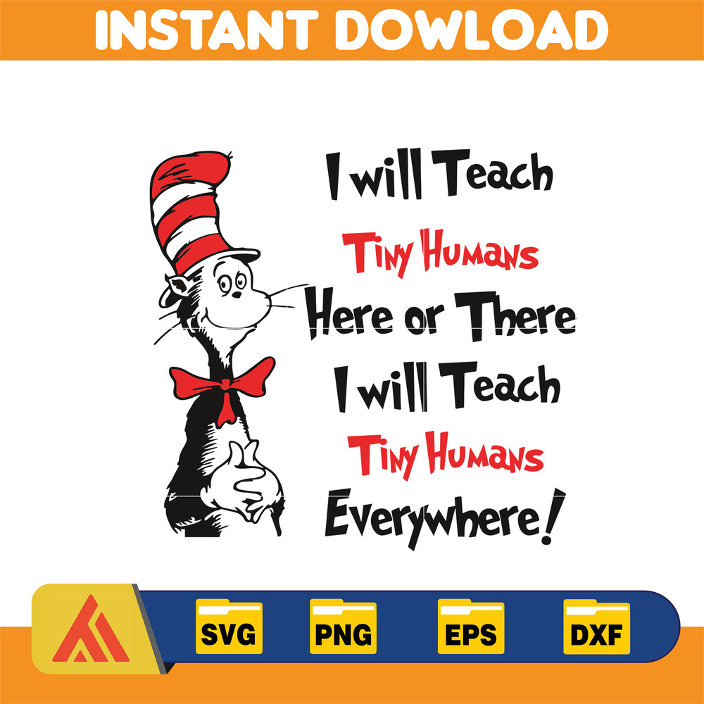 Dr Seuss Svg, Cat In The Hat SVG, Dr Seuss Hat SVG, Green Eggs And Ham Svg, Dr Seuss for Teachers Svg, Cricut, Thing Svg (902).jpg