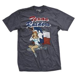 texas raiders bomber t-shirt