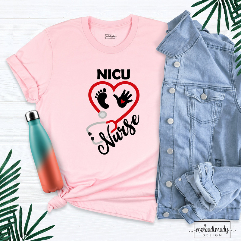 NICU Nurse Shirt, Baby Nurse Shirt, Nursing Night Shirt, Christmas Nurse Tee, Cute Nurse Shirt, NICU Christmas Shirt, Nurse Christmas Tee.jpg