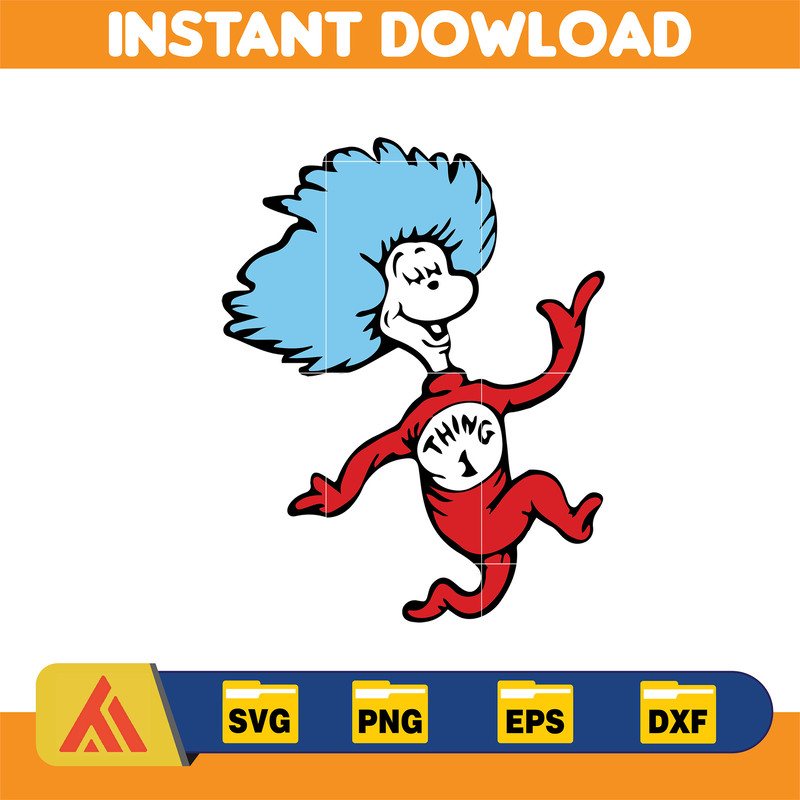Dr Seuss Svg, Cat In The Hat SVG, Dr Seuss Hat SVG, Green Eggs And Ham Svg, Dr Seuss for Teachers Svg, Cricut, Thing Svg (928).jpg